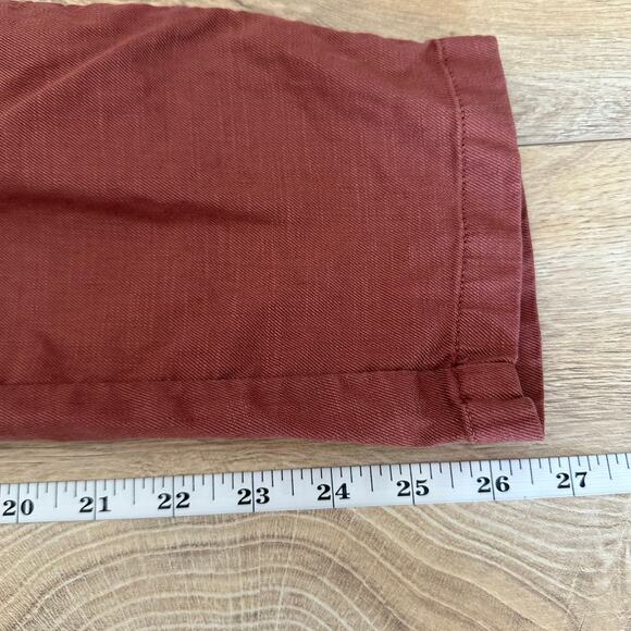 Level 99 Shannon Utility Ankle Pant Jogger Rust L - Picture 11 of 11